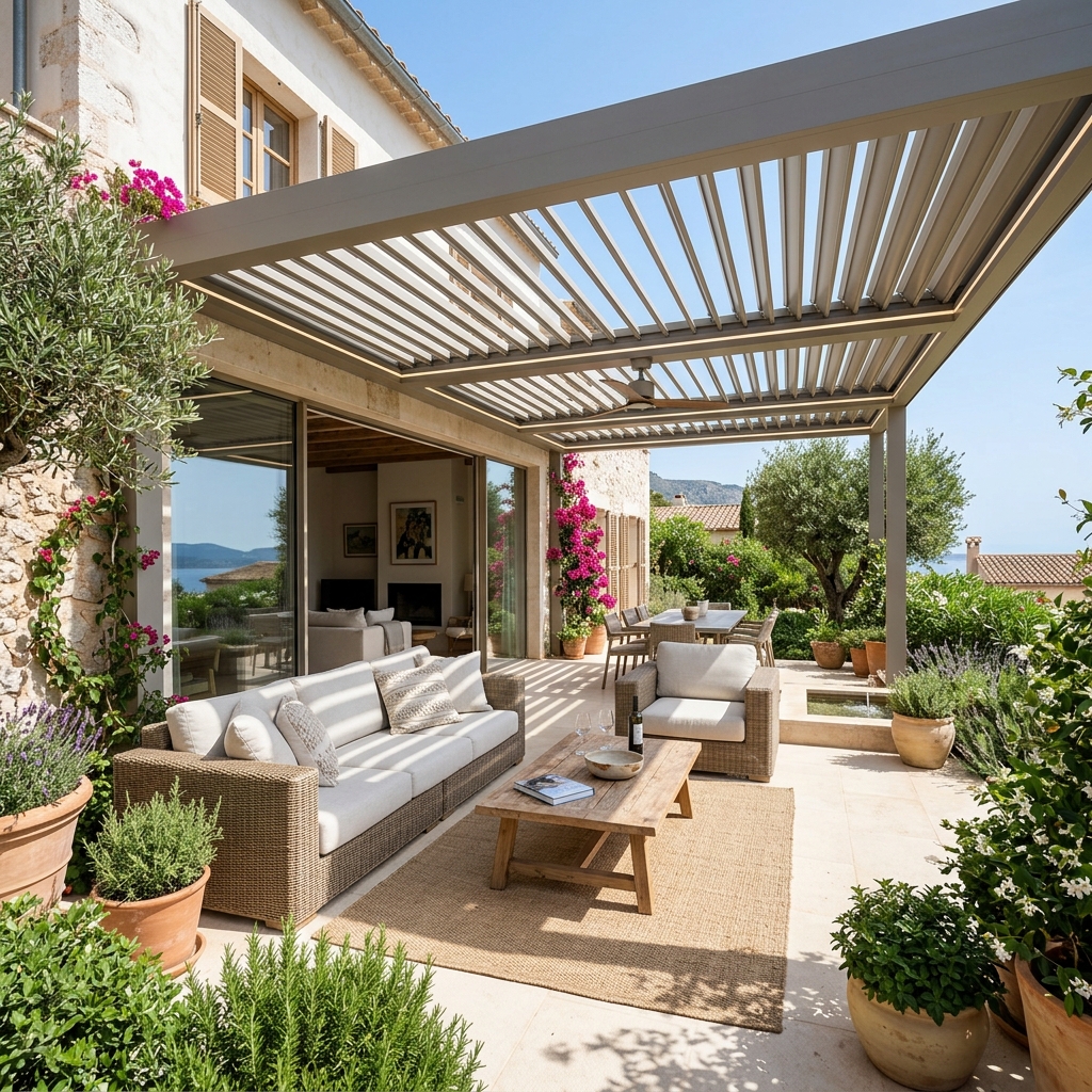 Transformación de terraza con pérgola en Valencia